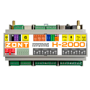ZONT H-2000 универсальный контроллер для систем отопления 
