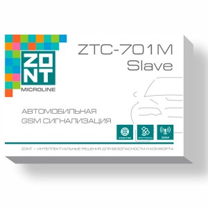 ZTC-701M Slave автомобильная GSM-сигнализация ZONT